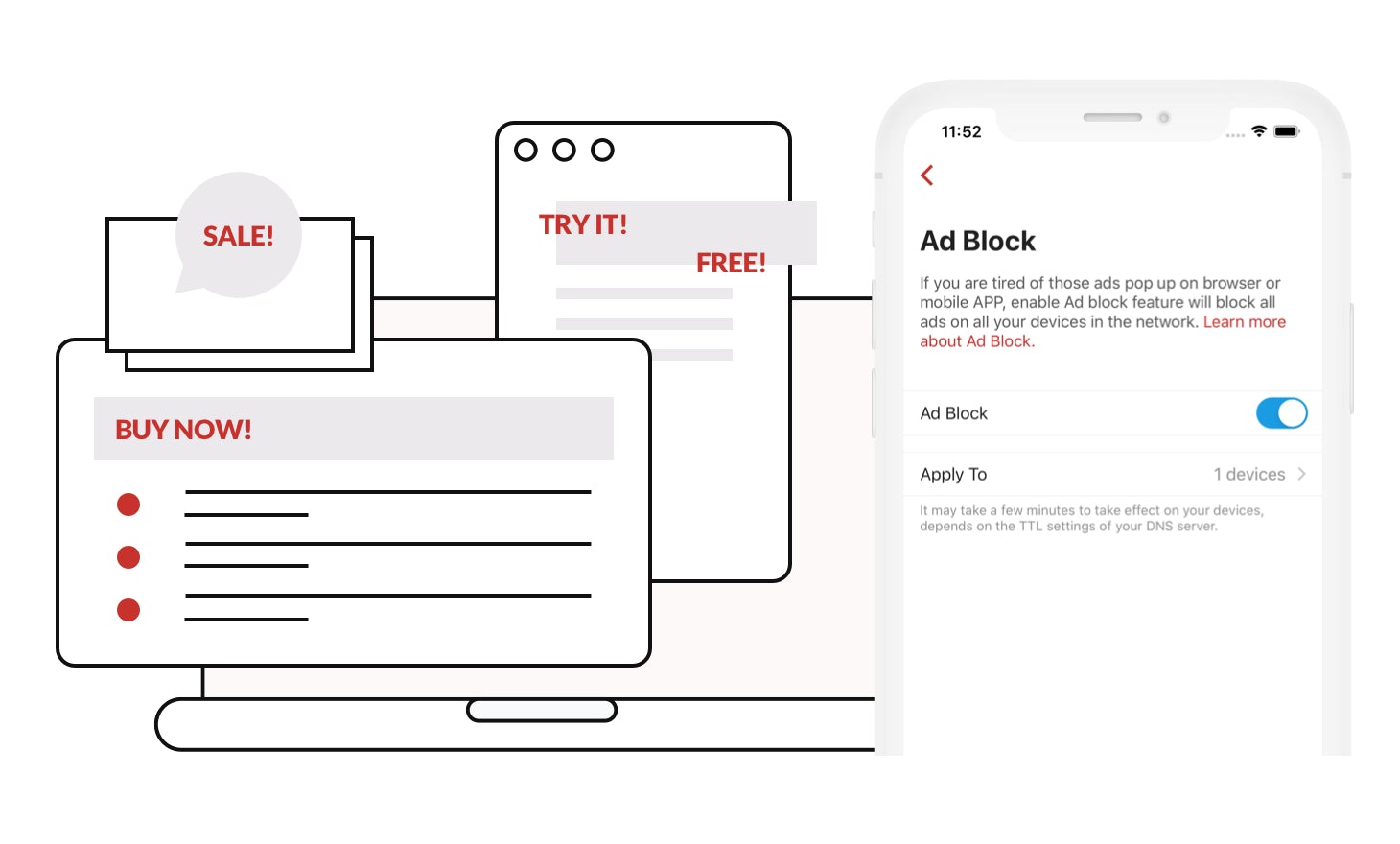 Firewalla – Built-in Ad Blocker