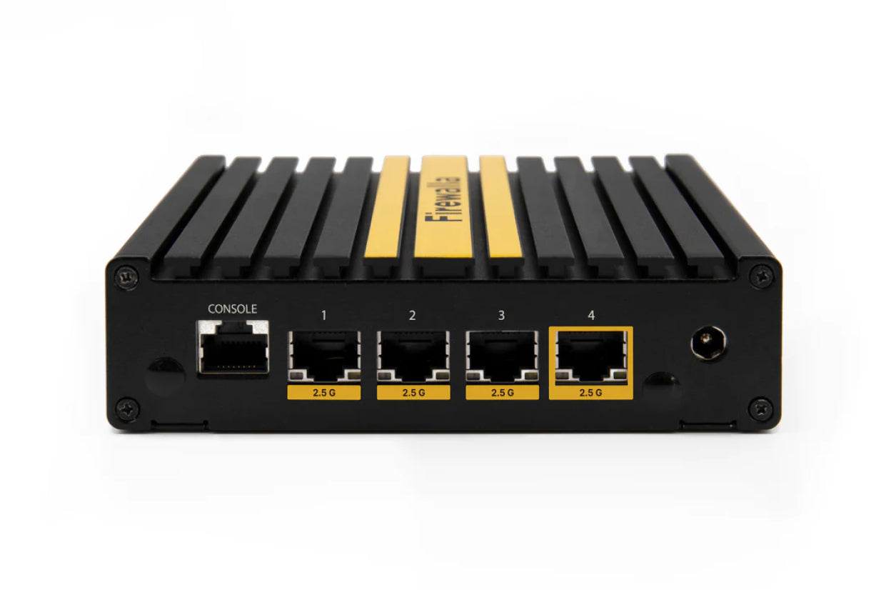 Firewalla Product: Gold Plus Firewall – 4 x 2.5 Gigabit Ports