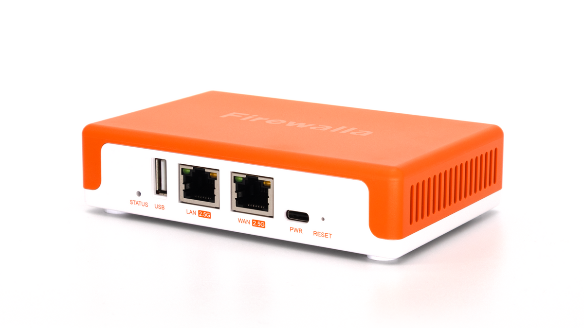 Firewalla Orange: Multi-Gigabit Cyber Security Firewall & Router with ...