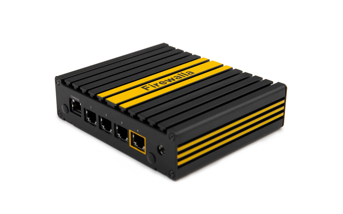 Gold Wi Fi Router Firewalla Gold: Multi-Gigabit Cyber Security Firewall & Router Protect ...