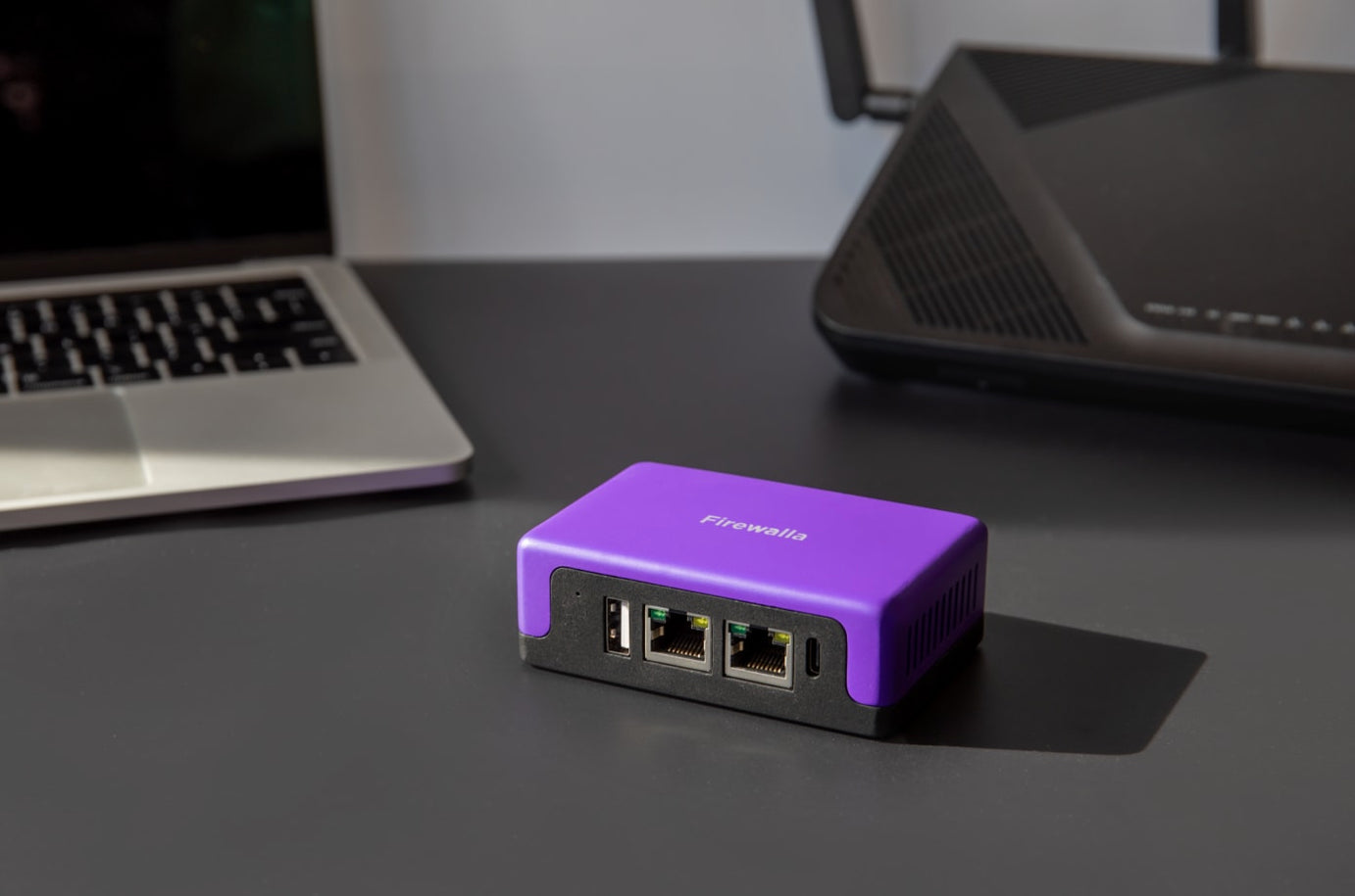 Firewalla Purple: Gigabit Cyber Security Firewall & Router with WiFi P ...